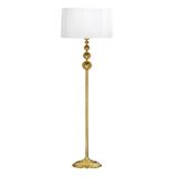 Vinner VNRVGAGKLMB046 Vega Gold Üçlü Küre Tek Ayaklı Metal Organize Beyaz Lambader
