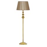 Vinner VNRVGAGKLMB049 Vega Gold Üçlü Küre Tek Ayaklı Metal Mataro Vizon Lambader