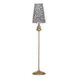 Vinner VNRVGAGKLMB079 Vega Gold Üçlü Küre Tek Ayaklı Metal Gül Desenli Lambader