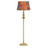 Vinner VNRVGAGKLMB093 Vega Gold Üçlü Küre Tek Ayaklı Metal Cappadocia Desenli Lambader
