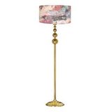 Vinner VNRVGAGKLMB099 Vega Gold Üçlü Küre Tek Ayaklı Metal Redmixed Lambader