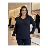 Vinola BÜYÜK BEDEN LİKRALI VİSKON KUMAŞ BLUZ
