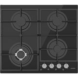 Vinola MOG.6176.111.05 Siyah Wok Göz 3,8kw 60 cm Ankastre Ocak - Doğalgaz