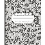 Vintage College Ruled Composition Notebook: Unique Vintage Black & White Background | 120 Pages | 7.5 x 9.25 | Paperback | Matte Finish | College Ruled