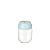 Vintage Dekoratif Desenli Cam Kavanoz 425Ml - 14,3 Oz