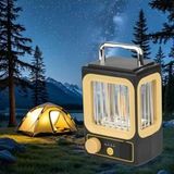 Vintage Dimmer Led Kamp Lambası - Suya Dayanıklı, Usb Şarjlı
