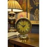 Vintage Elite 25 X 20 Eskitme Metal Masa Saati Vitrin