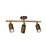 VİNTAGE ESKİTME LED ÜÇLÜ APLİK SPOT AVİZE GÜN IŞIĞI LED AMPUL DAHİLİDİR MYL002645