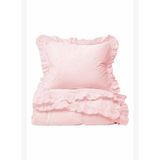 Vintage Firfirli Bebek Nevresim Takimi - Pembe