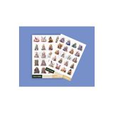 Vintage Kitaplar Tema Sticker Set Vintage Book 2 Sayfa 40 Adet Etiket Planlayıcı Bullet Journal