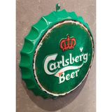 Vintage Koleksiyon Bar Tabela Metal Kapak 35CM - Yeşil