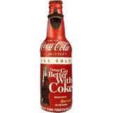 Vintage Koleksiyon Coca Cola Metal Şişe Açacağı Açacak 48CM