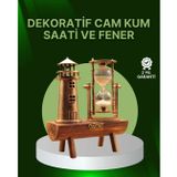 Vintage Kum Saati + Deniz Feneri Modeli – Ahşap Gövdeli Masa Üstü Dekor FRTKGT25DYMXUCZZZDEKORATİFKUMSAATLİDENİZFENERİİİİİ-4
