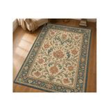Vintage Lotus Dokulu Dokuma Taban Halı, 690 Yng 100X150 Cm