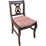 Vintage Masif Ahşap Yemek Sandalye (1 Adet) AC02 - Çok Renkli
