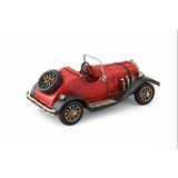 Vintage Metal Ford Cabriolet Dekoratif Araba – El Yapımı Eskitme Metal Klasik Otomobil Biblosu, Retro Ev & Ofis Dekoru Vitrin