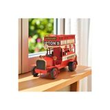 Vintage Metal Retro – Klasik London Çift Katlı Otobüs 33×12×18,5 CM | Dekoratif Obje & Hediye Seçeneği