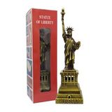 Vintage Metal USA Özgürlük Heykeli Antik Bronz 32 cm