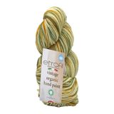 Vintage Organic Hand Paint Örgü İpi Nane Yeşili%100 Yün 100g 123m (SE712)