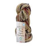 Vintage Organic Hand Painted Örgü İpi Uğur Böceği%100 Yün 100g 123m (SE709)