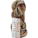 Vintage Organic Hand Painted Örgü İpi Uğur Böceği%100 Yün 100g 123m (SE709)