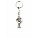 Vintage Pervane Figürlü Gümüş Renk Unisex Metal Anahtarlık