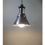 VİNTAGE RETRO METAL SARKIT AVİZELER GÜMÜŞ MASA ÜSÜTÜ YATAK BAŞI BAR ÜSÜT TEKLİ SARKIT 18CM MYL002522