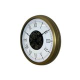 Vintage Roma Rakamlı 60 Cm Çarklı Duvar Saati C-6055E