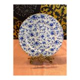 Vintage Royal Winton Julia İngiliz Porselen Çiçek Desenli Servis Tabağı 27 cm