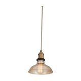 VİNTAGE RUSTİK RETRO CAMLI SARKIT AVİZE EN 20 CM MYL002785