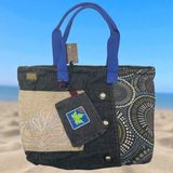 Vintage Salaş Çok Renkli Orta Boy Günlük Seyahat Gezi Omuz Çantası 36CMX34CM - 36 x 34 cm