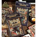 Vintage Tarz Sticker Defteri - Bullet Journal ve Scrapbook İçin 45 Yaprak