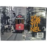 Vintage Tasarım Çıtçıtlı Dosya Dekoratif Retro Baskılı Sağlam A4 Boyut (Istanbul)