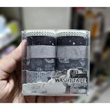 Vintage Washi Tape Bant Siyah Beyaz Yapışkanlı Maskeleme Kağıdı Desenli Bant 10 Lu -Eski Bina Harita