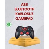 Vintessy Ergonomik Tasarımlı Kablosuz Bluetooth Gamepad Titreşimli
