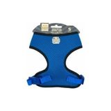 Vintessy Havalı Dokuma Küçük Irk Köpek Göğüs Tasması Royalblue 1,5X25-35 cm