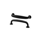 Vintessy Ikea Eneryda 112 mm Siyah Mobilya Kulpu, 2 Adet, Vidalar Dahildir