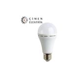 Vintessy Noas YL95 0711 7W Şarjlı LED Ampul 6400K Beyaz Işık E27 Duy