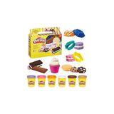 Vintessy Play-Doh Little Bakery Playset, Play Mutfak Oyuncakları, Tatlı Ikram Seti, Çocuklar Için Sanat - Çok Renkli