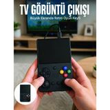Vintessy Retro Oyun Konsolu Çift Analog Joystick 64GB Hafızalı Taşınabilir El Konsolu - Standart