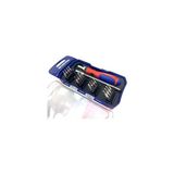 Vintessy Workpro WP200516 18 Parça Profesyonel Cr-V Cırcırlı Hassas/elektronikçi Bits Tornavida Seti