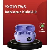 Vintessy YXG10 Açık Kulak Bluetooth Kulaklık – Klipsli, Güvenli Spor Tasarım, 30 Saat Pil