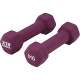 Vinyl Neoprene Dambıl Seti 2 Adet 1 Kg - Kaydırmaz Premium Kalite