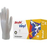 Vınyl (Vinil) Eldiven (Temizlik, Gıda, Kuaför, Bahçe, Iş Eldiveni) (Medium (Orta)) - Option-1