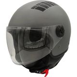 Vinz Acik Kask (Mat Gri) L
