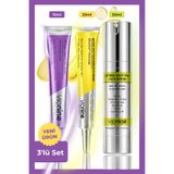 Vio nine Vionine Gece Bakım Seti 3'lü | Retinol Serum + Retinal Krem + Göz Kremi