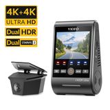 Viofo A229 Ultra 4K+4K Sony Starvis 2 Sensörlü Dual HDR Wi-Fi 6 GPS'li 2 Kameralı Ön ve Arka Dış Su Geçirmez Araç Kamerası