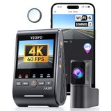 Viofo A329S 2 Kameralı Ön+Arka 4K 60FPS+2K Wi-Fi 6 HDR STARVIS 2 Sensör GPS'li SSD Destekli Araç Kamerası