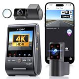 Viofo A329S 3 Kameralı Ön+Arka+İç 4K+2K+2K Wi-Fi 6 HDR STARVIS 2 Sensör GPS'li SSD Destekli Araç Kamerası