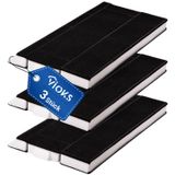 VIOKS Karbon filtre seti 3x aktif karbon filtre Balay 00434229 LZ45501 DHZ4550 DHZ4555 DHZ4556 Z5144X1 Z5144X5 için yedek filtre 380x196 mm davlumbaz için